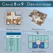 Chính chủ bán căn hộ 304 Hồ Tùng Mậu 122m2 18tr/m2