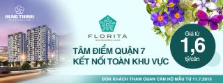 Căn hộ Q.7 giá rẻ,view Bến Thành,Bitexco,sông Ông Lớn