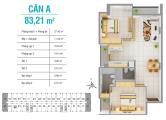 Sở hữu căn hộ 83M2 MT Trường Chinh, với 12.3tr/m2