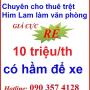 Chuyên cho thuê trệt Him Lam làm văn phòng chỉ 10 triệu/th