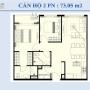 CHUYỂN NHƯỢNG CĂN HỘ Ở PHÚ NHUẬN,73M2-2PN-2,39 TỶ.