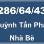 Bán rẻ nhà riêng sổ hồng,Huỳnh Tấn Phát,DT 120m2