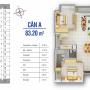 Sở hữu căn hộ 83M2 MT Trường Chinh, với 12.3tr/m2